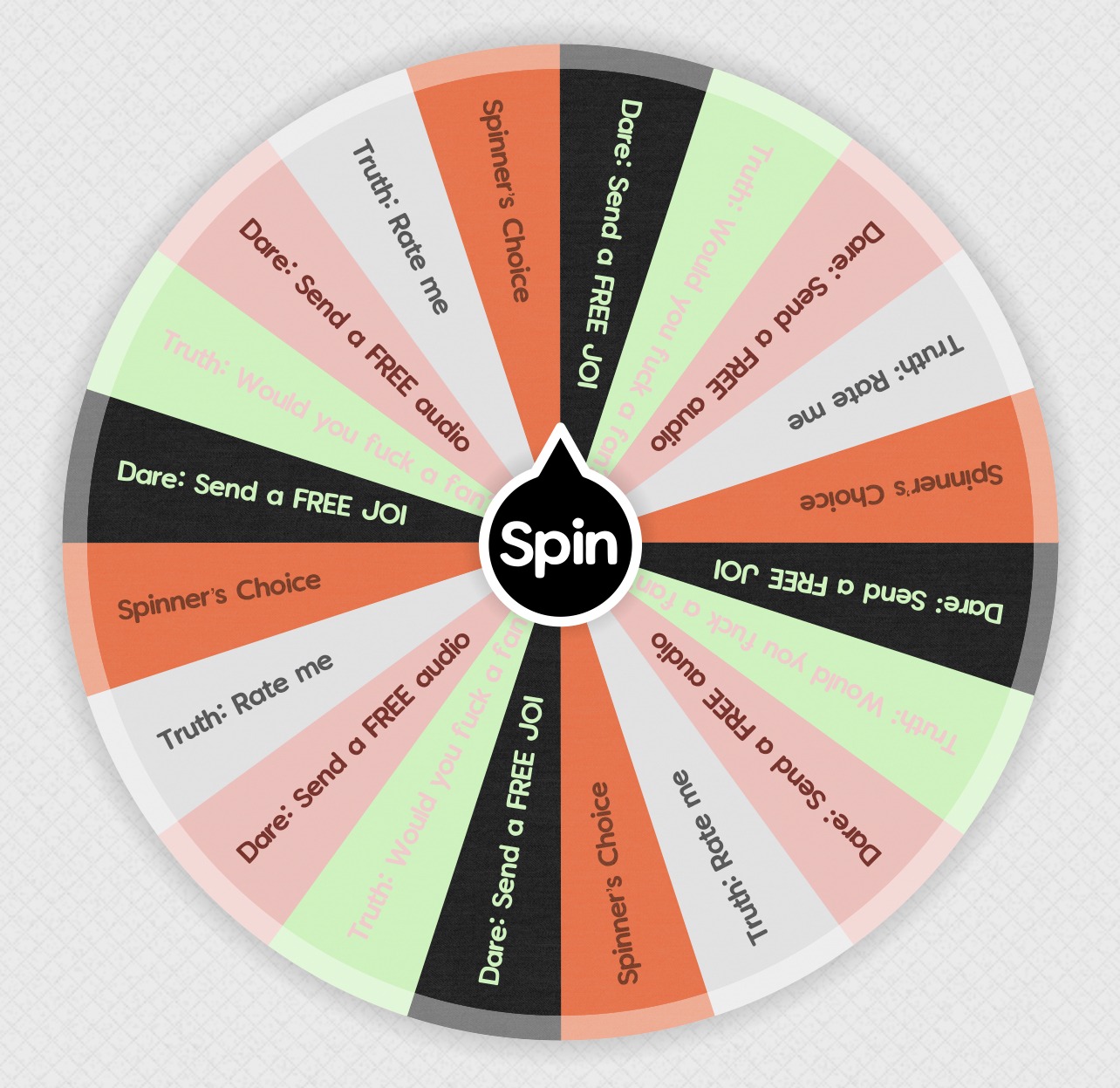 Truth Or Dare Spin The Wheel Edition Melrose Michaels Fancentro